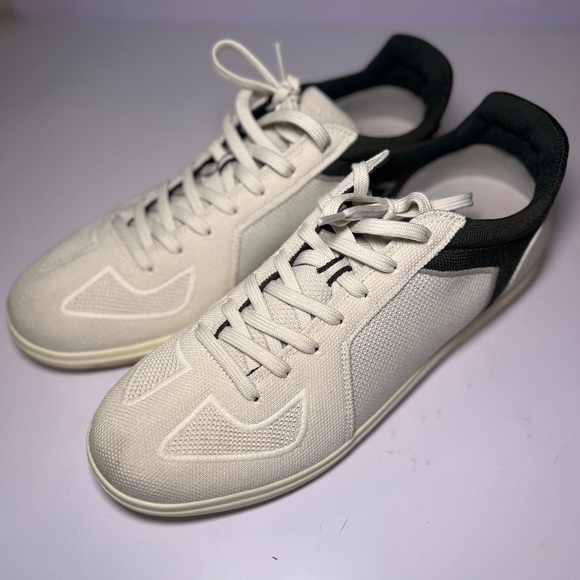 The RS01 Sneaker by Rothy’s Stylish White and Green Men's Sneakers Hudson - Picture 1 of 9